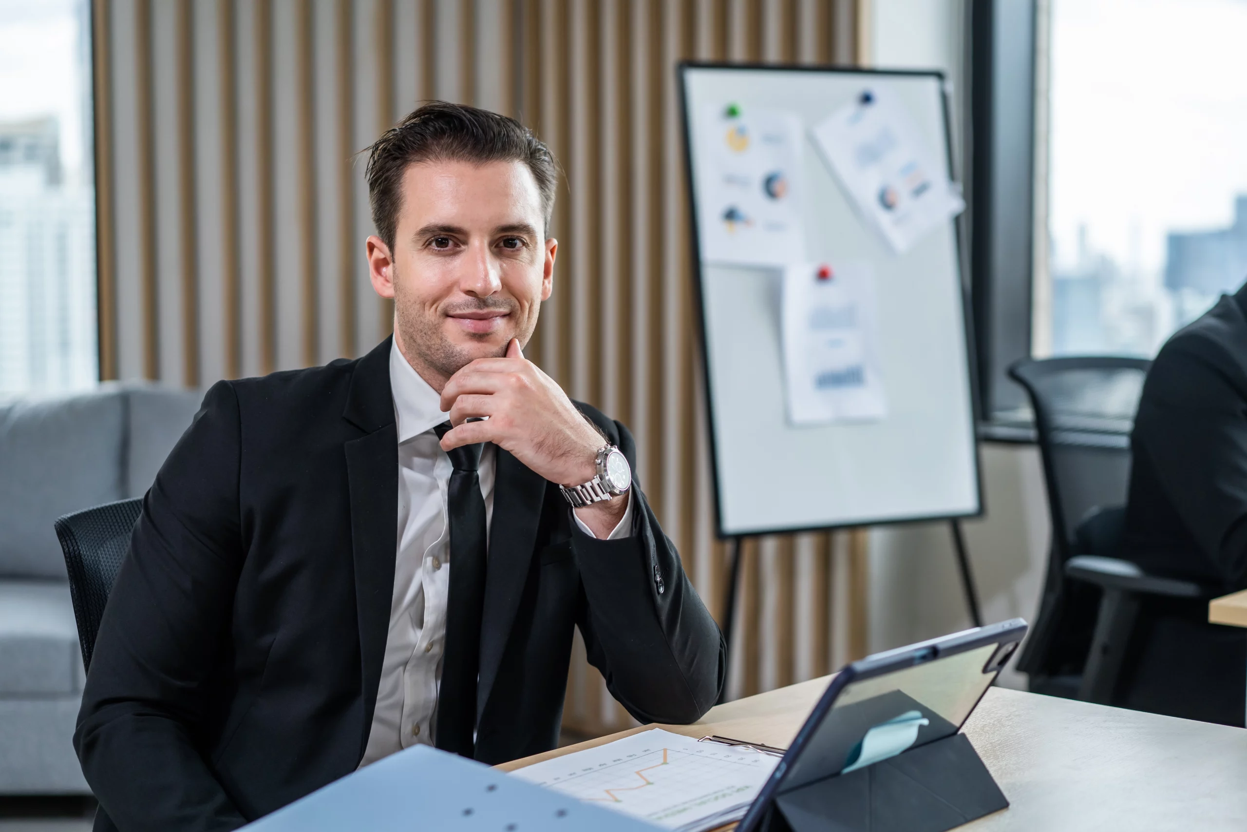 portrait-of-caucasian-young-businessman-working-in-2025-03-26-05-06-14-utc