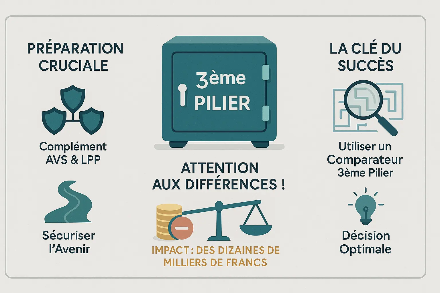 Illustration <strong>Comparateur 3ème pilier</strong>