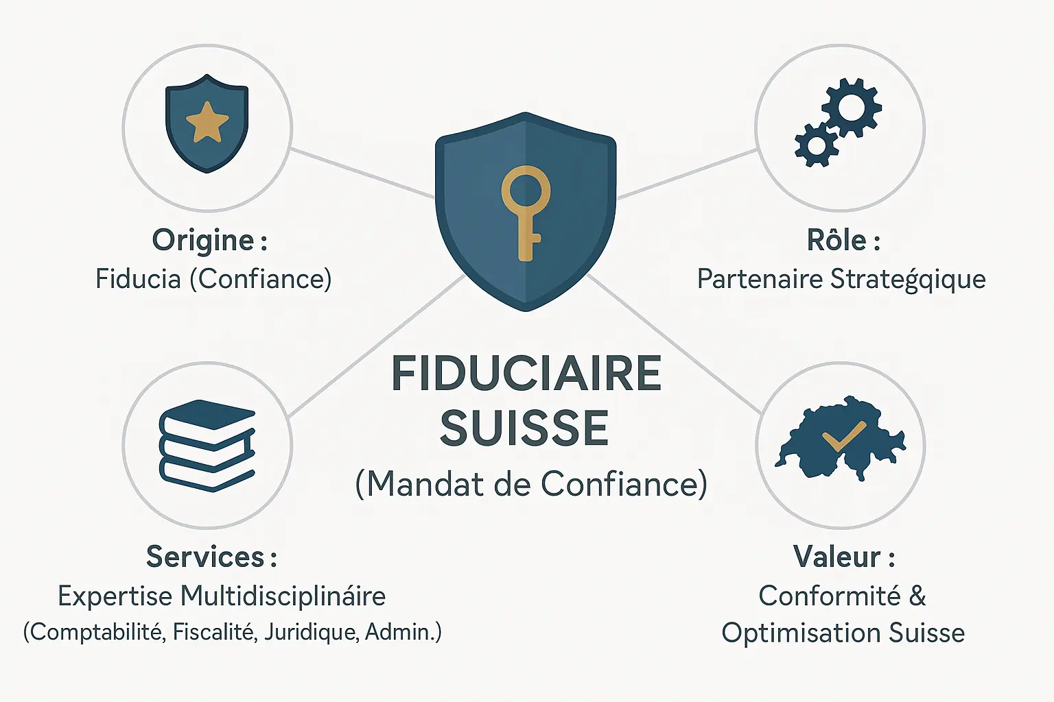 Rôle et définition de la fiduciaire suisse