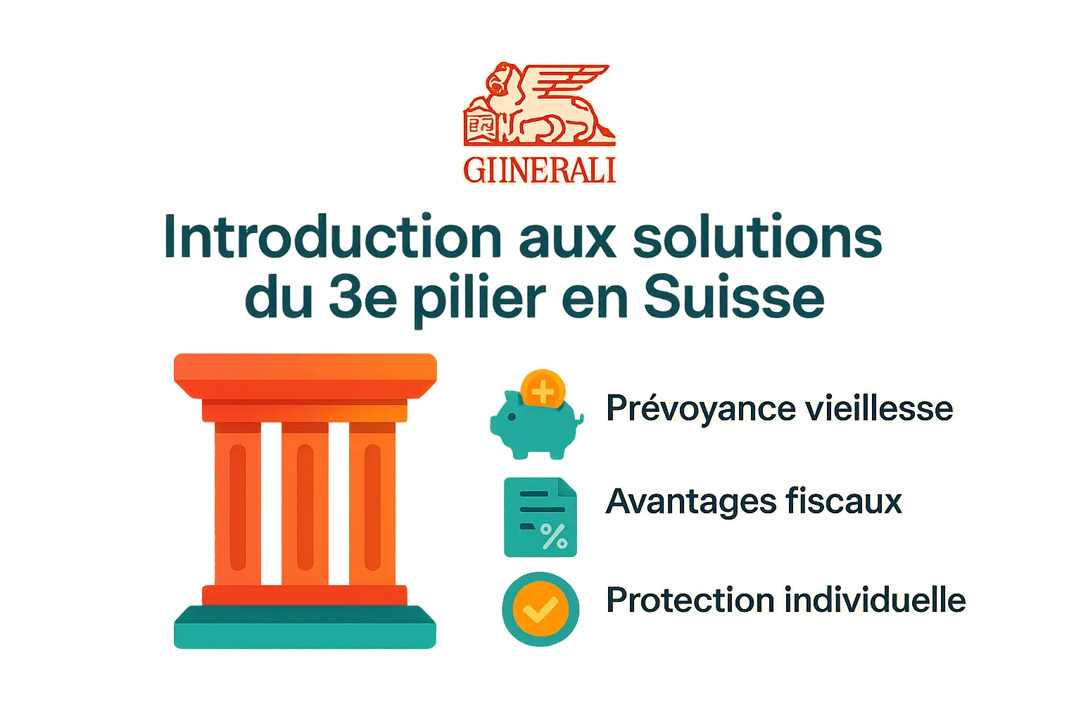 Illustration introduction au pilier 3a de Generali