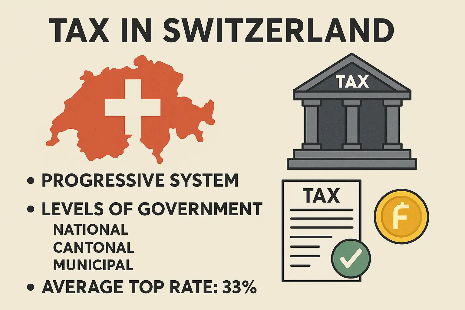 Illustration des <strong>risques financiers liés au retard de déclaration fiscale</strong> en Suisse