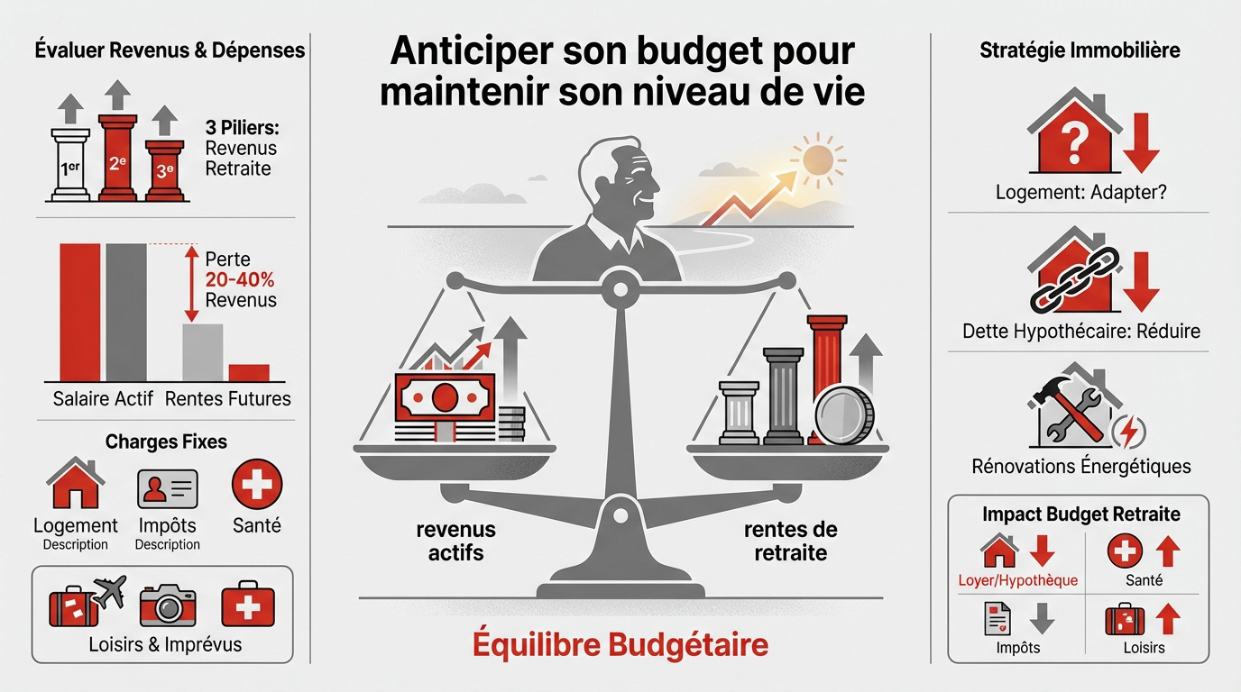 Planification du budget retraite en Suisse