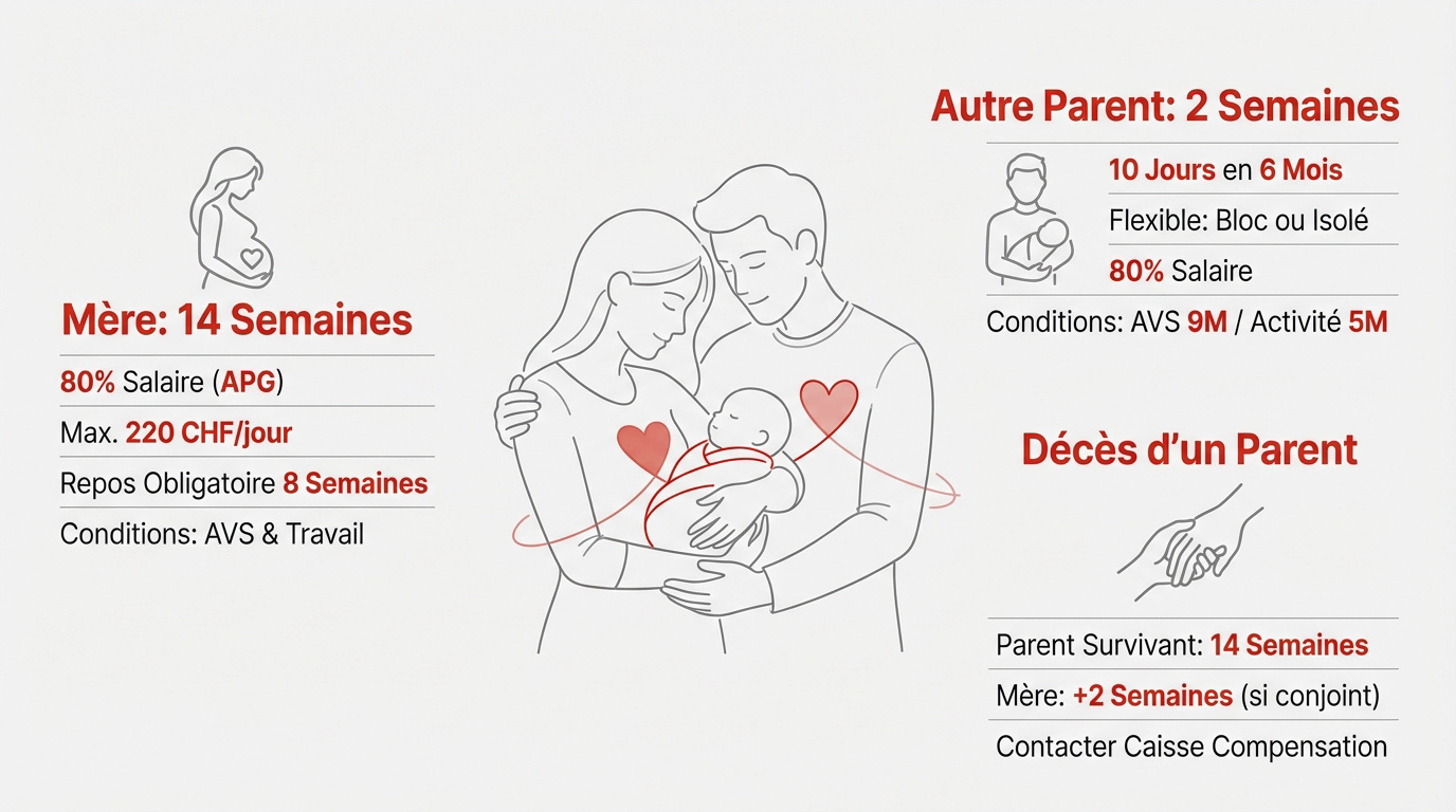 Congé maternité et parental en Suisse