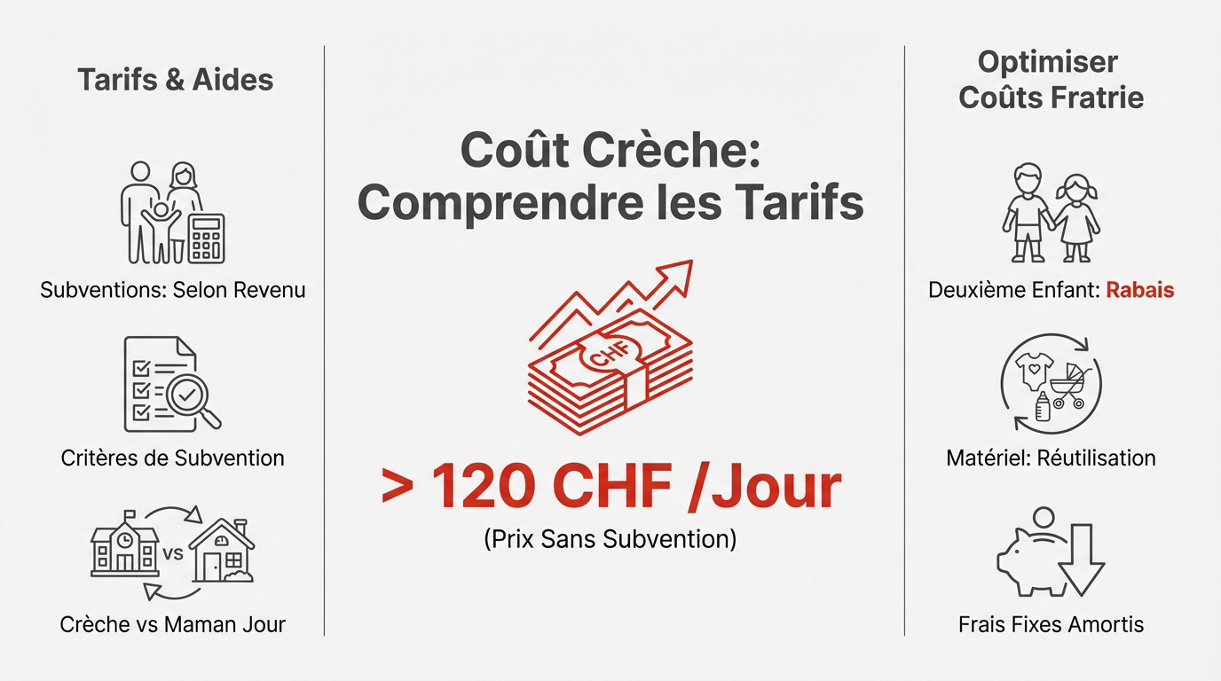 Tarification des crèches et accueil extra-familial en Suisse