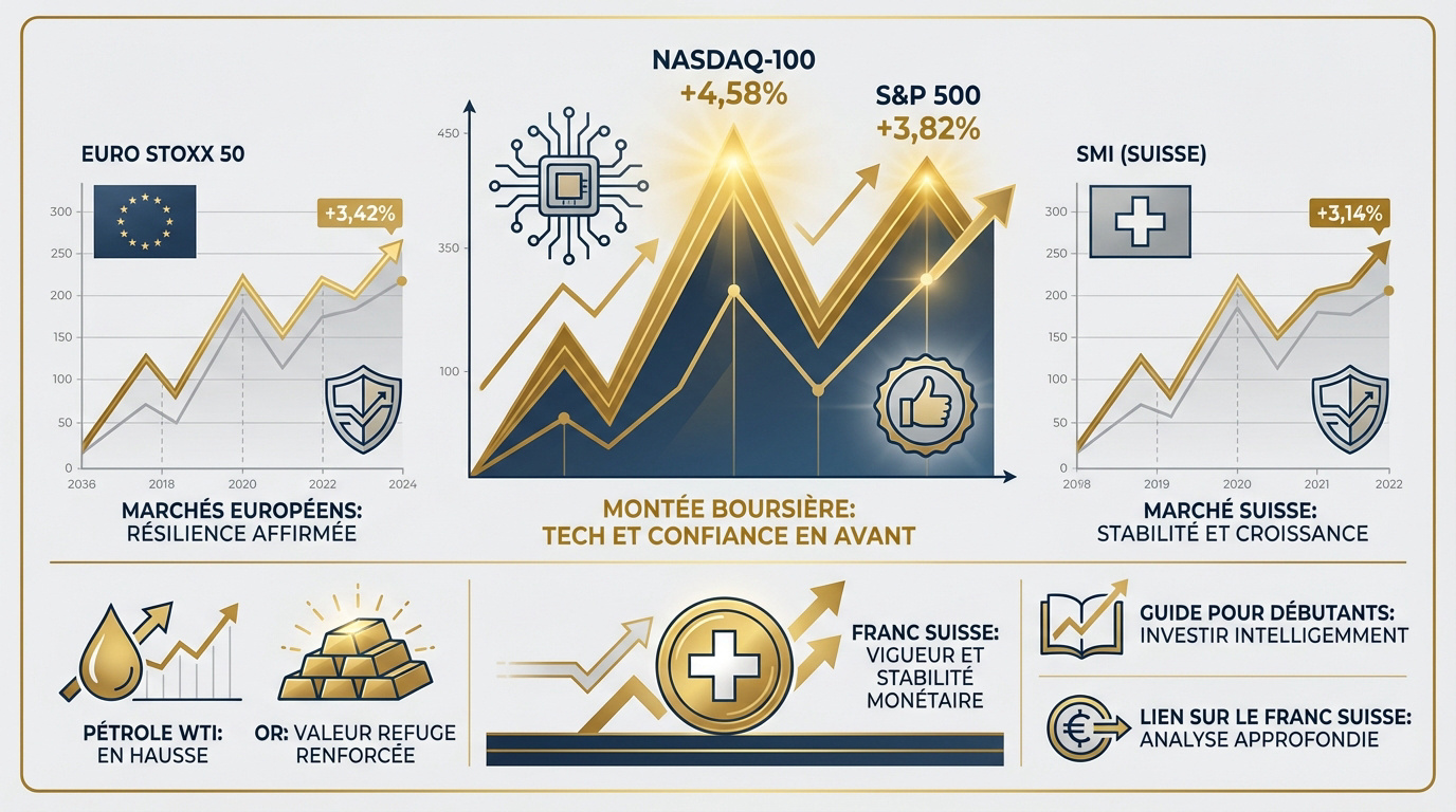 Analyse des marchés financiers et tendances boursières