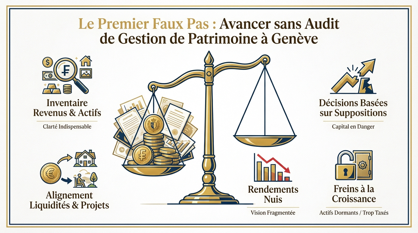 Analyse détaillée d'un audit de patrimoine à Genève pour éviter les erreurs de gestion