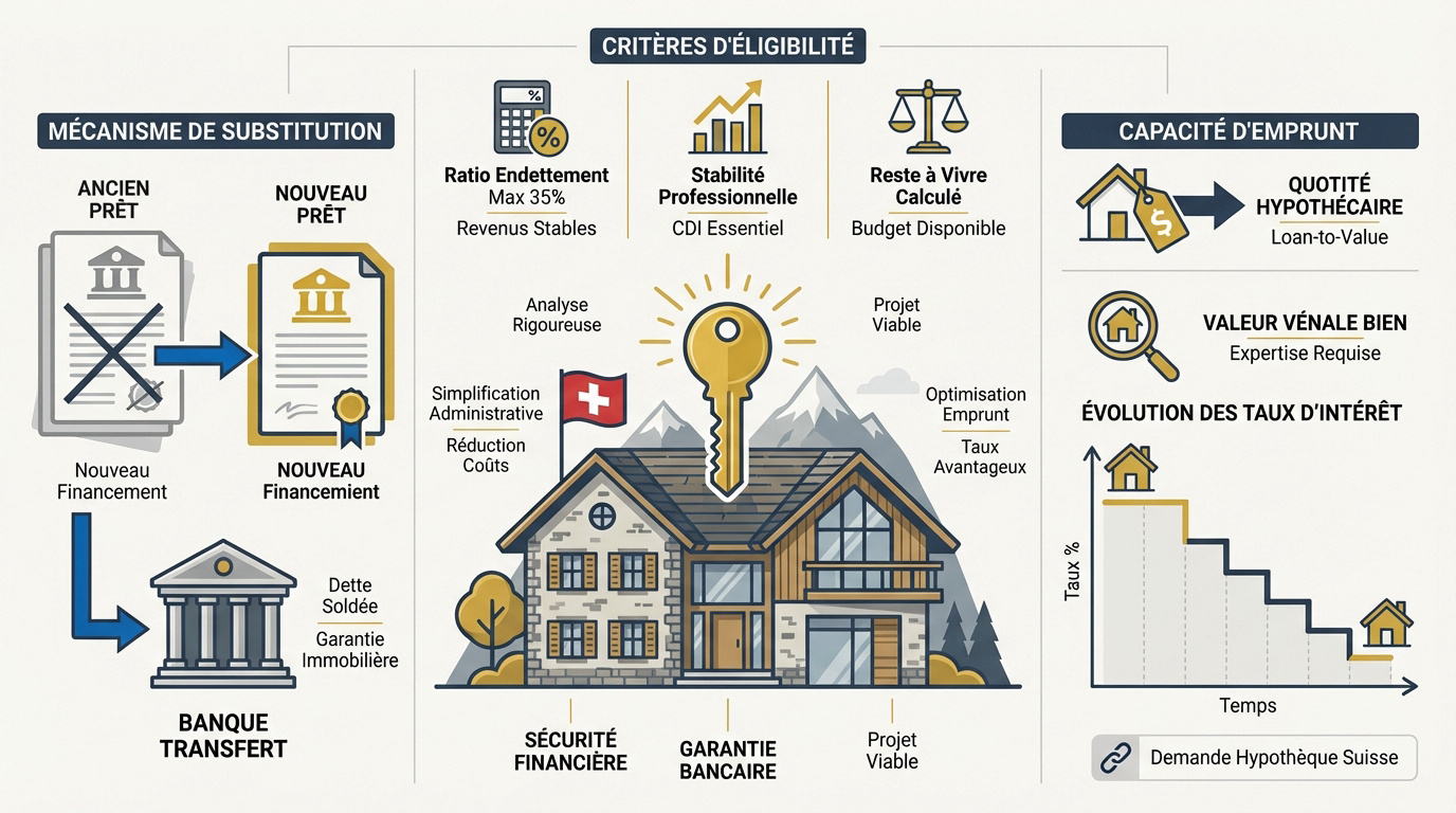 Analyse des critères de financement et d'hypothèque immobilière