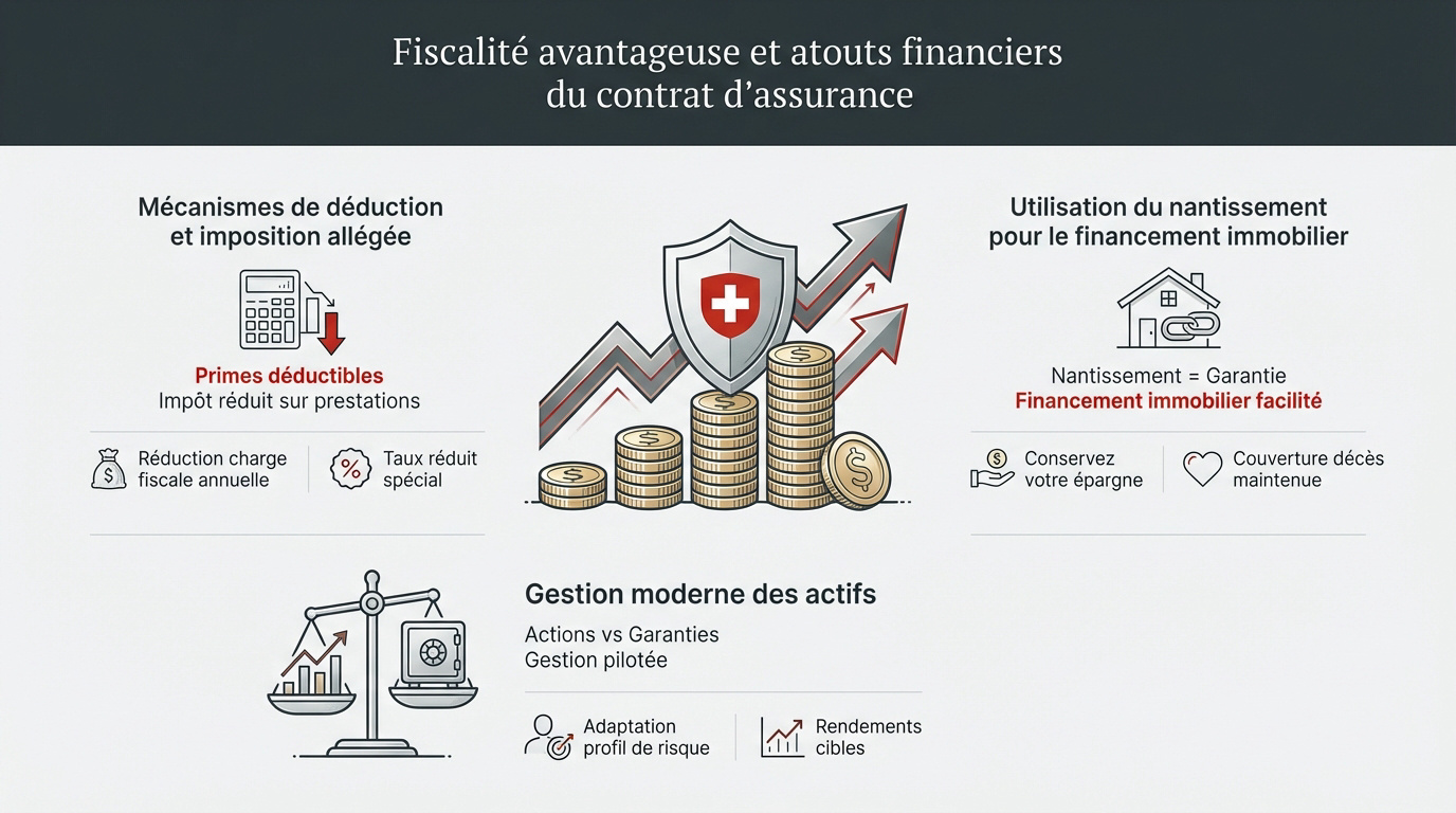 Optimisation fiscale et avantages financiers de l'assurance vie en Suisse