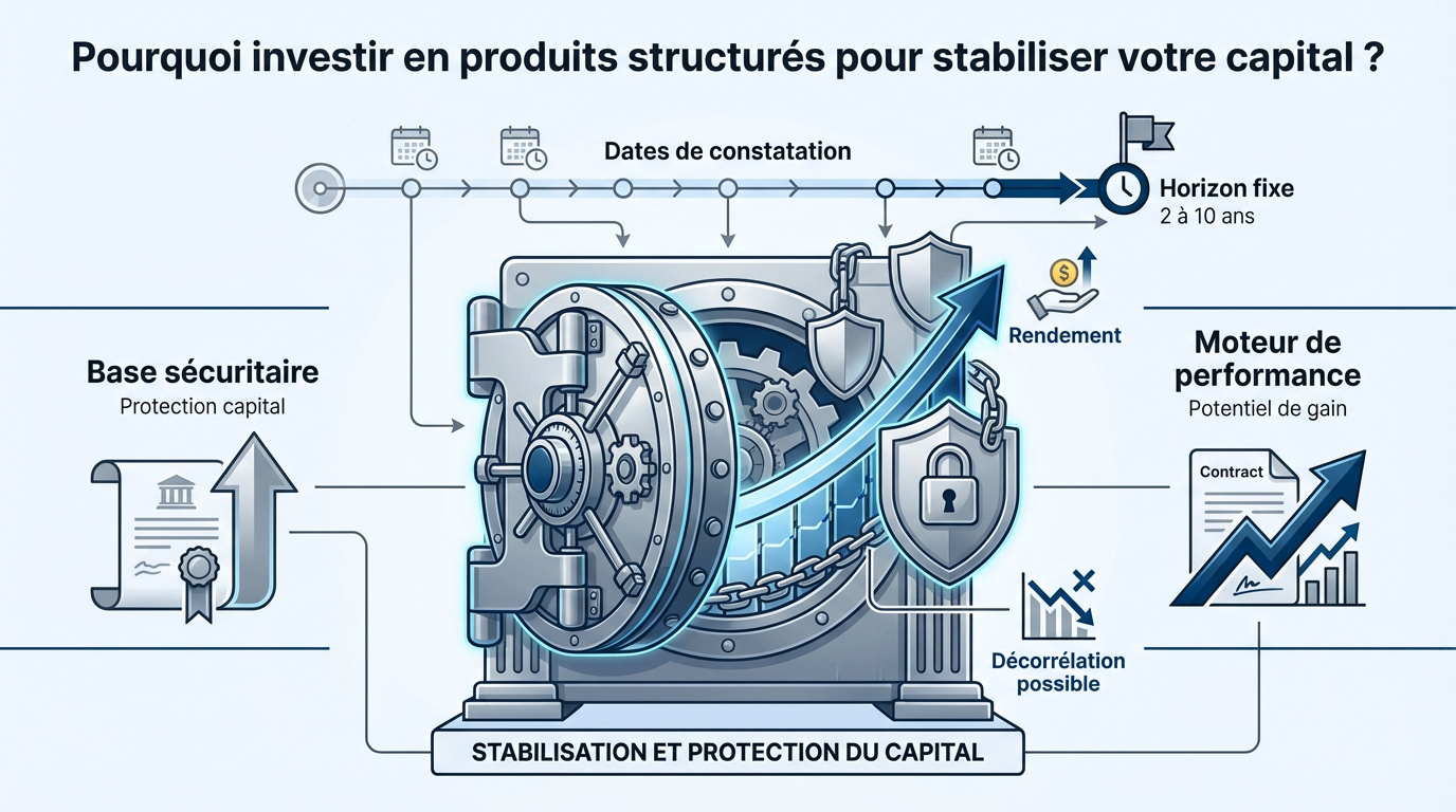 Représentation de la sécurité et du rendement des produits structurés