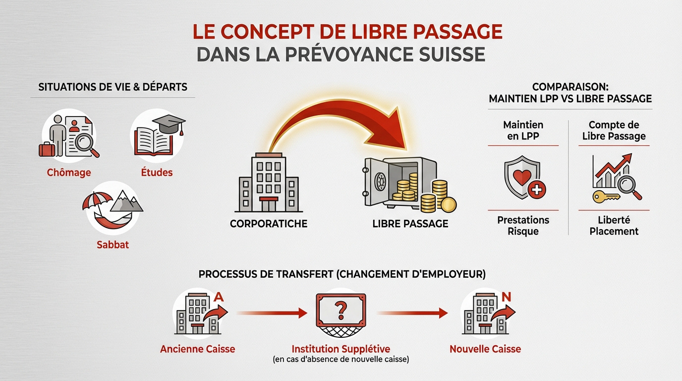 Gestion des avoirs de libre passage en Suisse