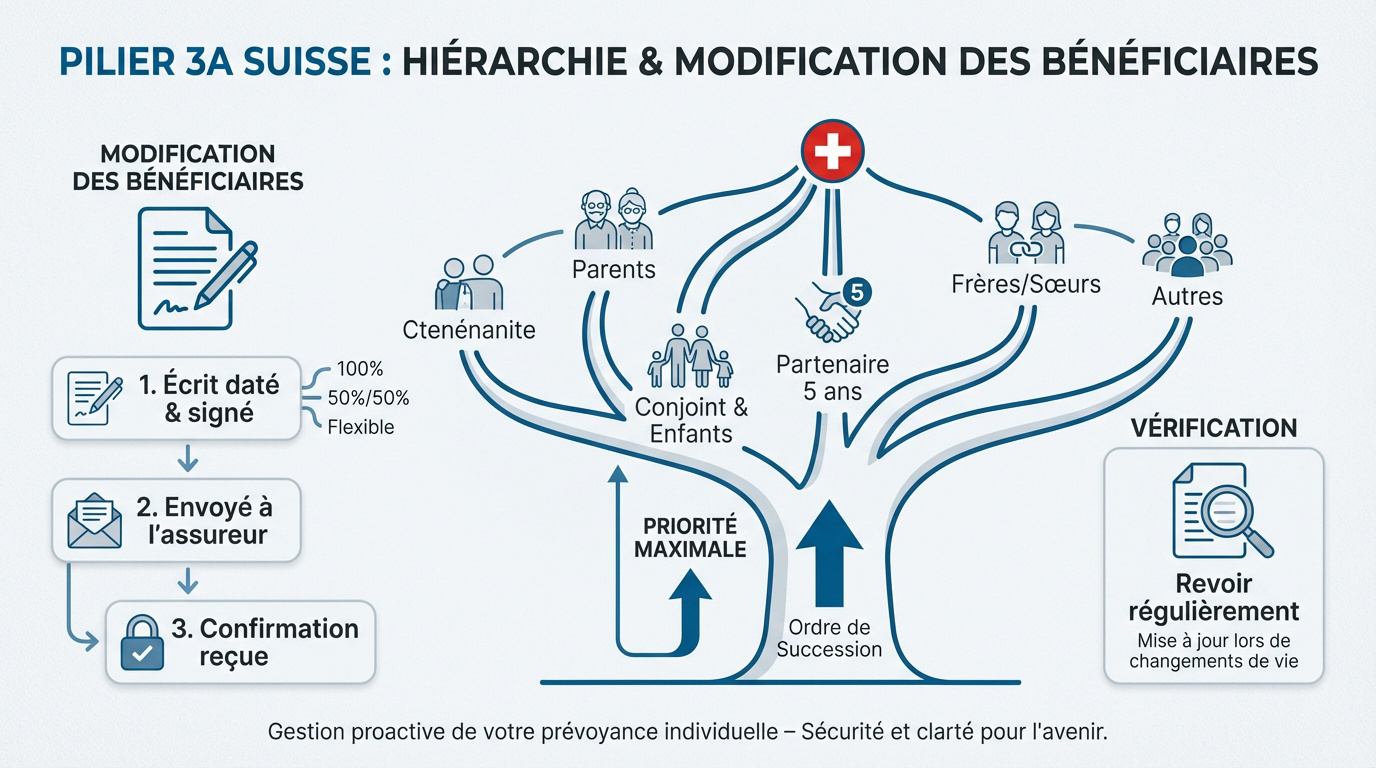 Hiérarchie légale du 3ème pilier en Suisse