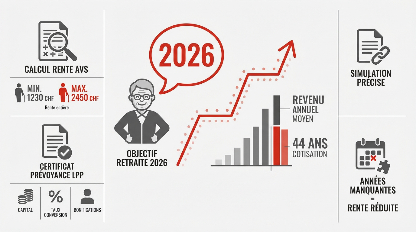 Préparation de la retraite suisse et objectifs financiers pour 2026