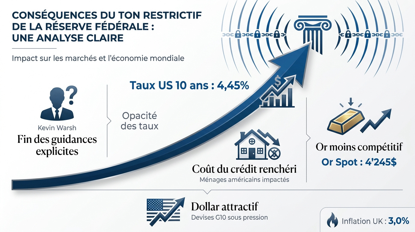 Analyse de l'impact de la politique monétaire de la Fed sur les marchés financiers