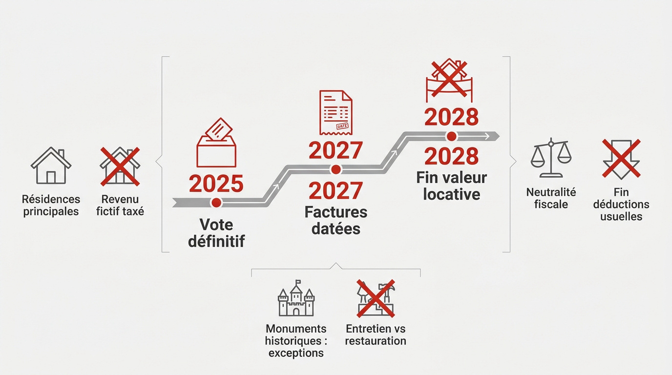 Réforme fiscale suisse et suppression de la valeur locative immobilière