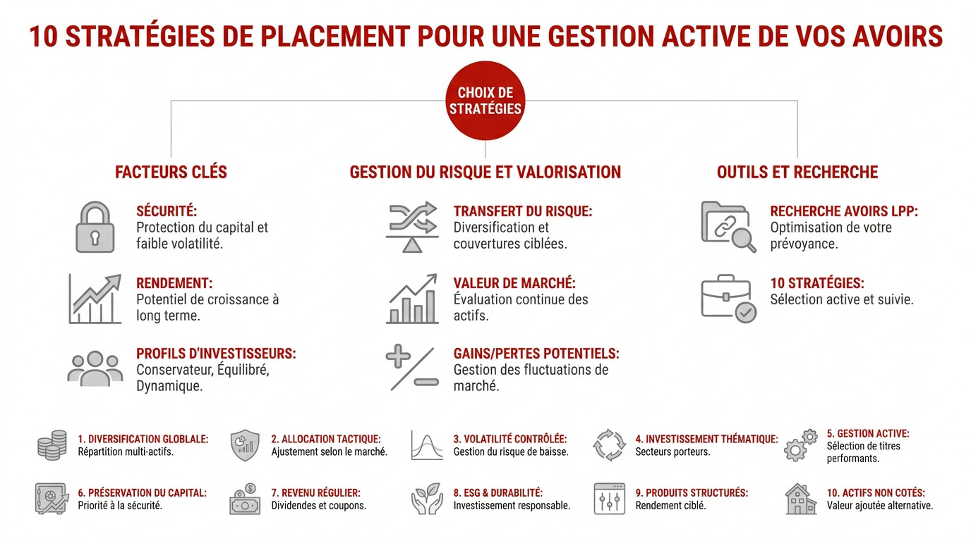 Stratégies de placement pour cadre en Suisse plan 1e