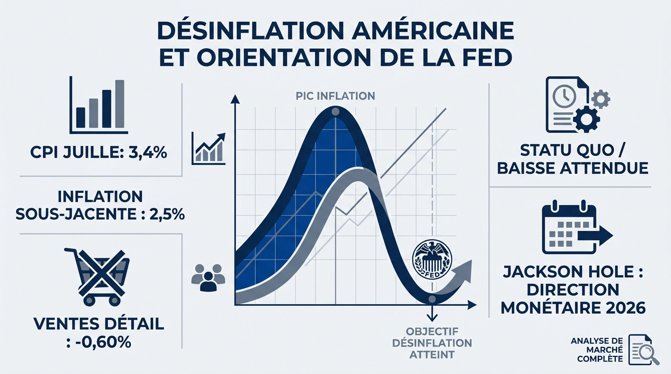 Analyse de la désinflation américaine et des perspectives de la Réserve Fédérale