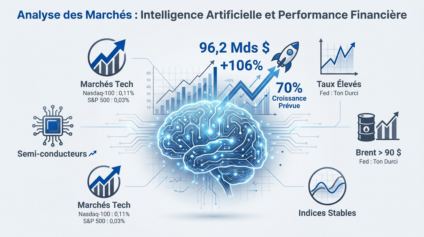 Performance boursière liée à l'intelligence artificielle